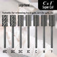 C&I Nail Drill Bit Efile Super Cut Series Large Barrel Professional E-File for Electric Nail Drill Machine Professional Remove Super Hard Nail Gels Recommend to Senior Nail Techs
