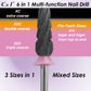 C & I Nail Drill Bit 6 in 1 Multi-function Rounded End E-file, Diamond Coat, CNC Overall Cut Nail Tools for Nail Techs Quick Remove Acrylic Nail Gels & Nail Art