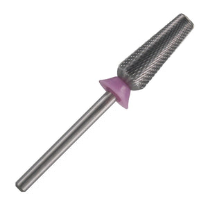 C & I Nail Drill Bit 6 in 1 Multi-function Rounded End E File, Tungsten Steel CNC Overall Cutting, Manicure Tool for Nail Tech Quick Remove Nail Gels, Acrylic Nails