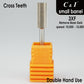 C&amp;I Nail Drill Bits Professional Efile for Electric Nail Drill Machine Basic E-File for Nail Techs Small Barrel Version 
