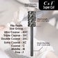 C&I Nail Drill Bit Efile Super Cut Series Large Barrel Professional E-File for Electric Nail Drill Machine Professional Remove Super Hard Nail Gels Recommend to Senior Nail Techs